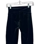 Spanx ® Black Velvet Leggings High Waisted Skinny Holiday Winter Small S Photo 7