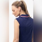 SANSOLEIL Navy Blue Sleeveless Golf Tennis Dress Size M Photo 3
