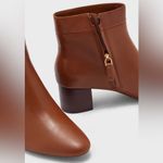 Ralph Lauren Leather Ankle Boots, in Cognac Size 5.5M New in Box $225 Retail Photo 11
