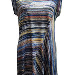 Christopher & Banks  Dress Sleeveless Multicolor Casual Knit‎ Size L Photo 0