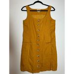 Lou & grey  100% Linen Button Pocket Tank Dress Size XS Photo 3