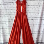 Susana Monaco  NWT String Slip Jumpsuit‎ in Pumpkin Color Size XS Photo 3