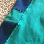 ASOS Cutest Teal / Blue Workout Spandex Shorts Photo 5