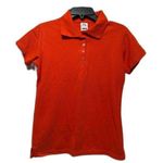 Woman’s Polo Short Sleeve Medium Orange Playerytees (30) Photo 0