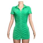 With Jean WITH JÉAN Alexa Mini Dress, Juicy Green, XS Photo 8