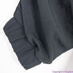 Free People New Movement Rory Romper Black Tracksuit Shorts Long Sleeves, S Photo 9