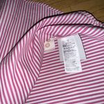 Gap X Barbie The Big Shirt Pink Stripped Button Down Photo 4