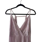 Sabina Musayev Fiona Lilac Metallic Maxi Dress XS Purple Photo 4