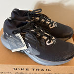 Nike  Pegasus Trail 5 GTX Running Shoes Black Wolf Grey Cool Grey Size 8.5 Photo 0