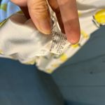 Fancyinn  White Dress with Yellow Lemon Pattern | Size Medium Photo 3