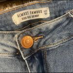Almost Famous  High Rise Skinny jeans women’s size 16 NWT Photo 2