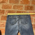 J.Crew Toothpick Skinny Denim Jeans Women's 32 Blue Low Rise Distressed Photo 7