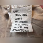 Prontomoda Giusy Womens Sleeveless Long 100% Silk Dress W/Lining, Italy|Size:M Pink Size M Photo 13