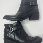 Born Shoes Born Black Leather Ankle Boots Size 8M  Photo 7