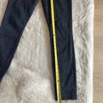 CAbi Women's Curvy Skinny Jeans Blue Floral Jacquard Size 6 Photo 5