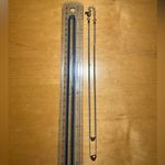 Sterling Silver Layered Heart Rose Gold Vermeil Over Sterling on  Chain Necklace Photo 11