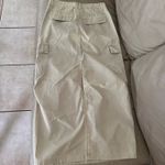 ZARA  Beige Cargo Cotton Skirt. Size S  Photo 11