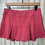 Zyia Pink Rose Active Tennis Pleated Skort Skirt Womens Size Large Photo 0