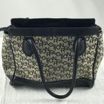 Kenneth Cole Reaction Beige Brown leather logo bag Photo 1