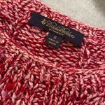 Brooks Brothers Brooks Brother Size S Hand Knit Red Pink Silk Cashmere Blend Cableknit Sweater Photo 9