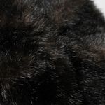 Vintage 1960s Brown Faux Fur Hat Classic Photo 4