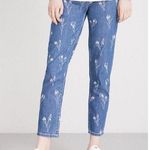 Current/Elliott Current Elliott The Fling Flower Print Jeans Crop 29 Photo 0