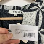 Sea New York Catalina Sleeveless Quilted Yoke Tunic Dress Womens XSmall New Blue Size XS Photo 7