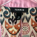 Torrid asymmetrical robe/jacket, size 00 Photo 5