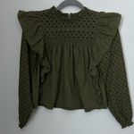 Maje  Linode Eyelet Cotton Top Size 1 Photo 7