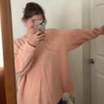 Aerie  Pink Crewneck Oversized Small Photo 0