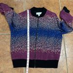 St. John NWOT  Black Label Silk bomber jacket  Sz M Photo 8