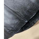 East 5th Vintage Black Genuine Leather Zipper Front Jacket Women's Medium Photo 15