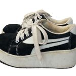 90’s COASTERS Platform skater sneakers Grunge Skater Size 5.5 Y2K Black Photo 10
