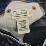 L.L.Bean  Jeans Womens 6 Regular Stretch Mid Rise Medium Wash Bootcut Photo 7