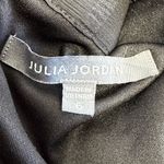 Julia Jordan Jumpsuit 6 Black Long Sleeves Elastic Neck Bow Polyester New Photo 8