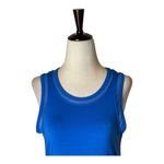 Columbia ‎ Royal Blue Sleeveless Mesh Detail PFG Athletic Maxi Tank Dress Size XS Photo 3