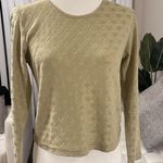 Golden Star long sleeve top in great condition. Beautiful vintage green top. Size M Photo 1