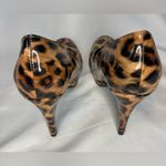 Worthington Woman  Dress Shoe Paten Leopard 4 Inch Heels Pumps Size 7.5 Photo 2