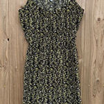 Cotton On Brand Women's Size Medium Dress Spaghetti Strap‎ Yellow Black Dot Photo 0