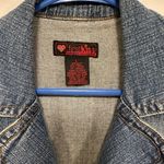 Nordstrom First kiss crop Denim Y2K Vest with Button Details Photo 1