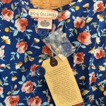 Band of Gypsies BOG NWT blue tie shoulder tiered mini tiered dress sz XS Photo 3