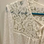 Black Rainn  Peasant Long Sleeve Blouse size Large Photo 5