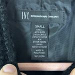 NWT INC International Concepts Black Tweed Blazer Wool Gold Buttons Womens Sz S Photo 2