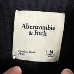 Abercrombie & Fitch Black Long Sleeve Sweater Dress Womens M Mini Fall Cozy Photo 3