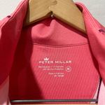 Peter Millar  jacket size medium womens Pink pull over half zip golf jacket. Photo 2