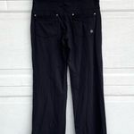 Athleta Womens Pants Black BALA Adjustable Ankle Yoga Athletic Small Photo 0