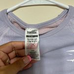 Gymshark  Light Purple Vital Seamless Long Sleeve Crop Top Small Photo 3