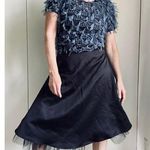 Byer California Y2K Byer Tulle Black AlIen Satin Skirt Waist 27" Small Goth wimsygoth Withcy Photo 0