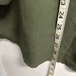 Live 4 Truth  olive green Lace-Up Blouse Photo 5