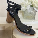 VICI Black Studded Heeled Sandals Photo 3